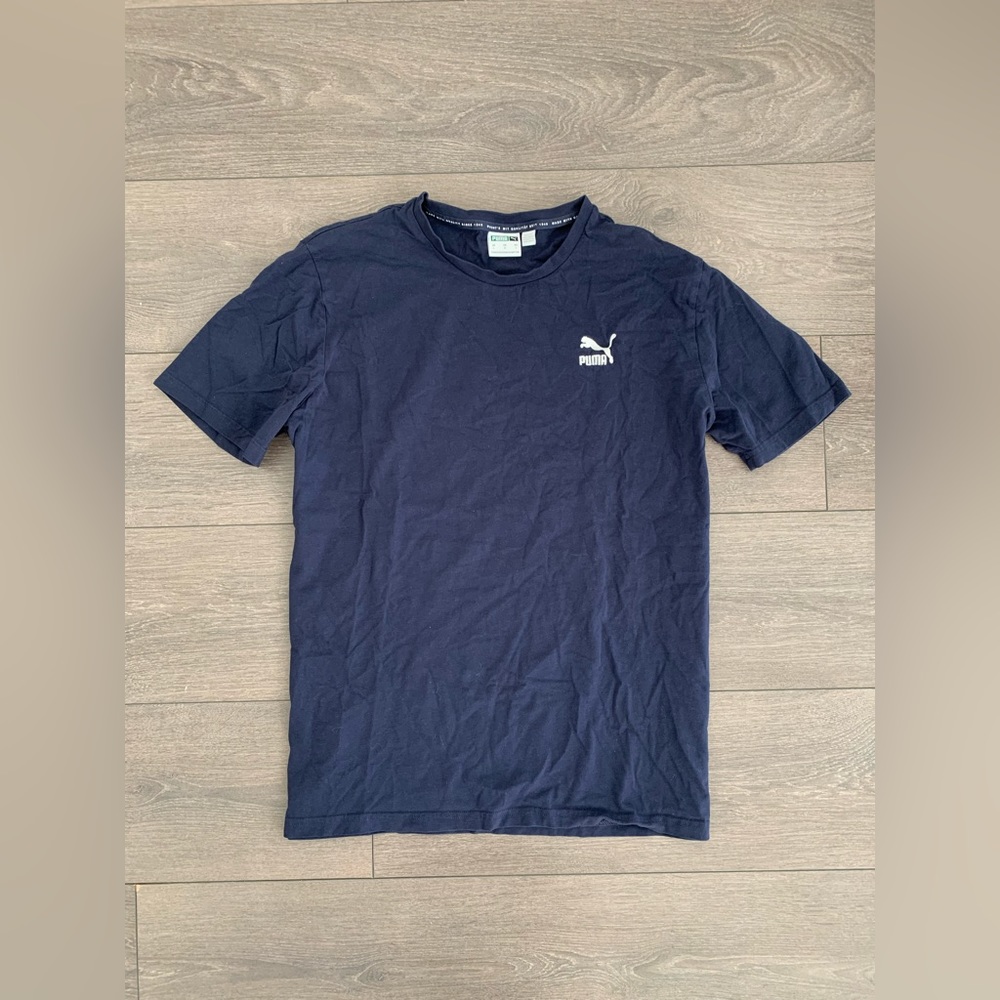 Puma Navy Blue Men's Shirt
